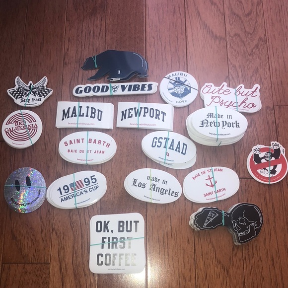 5LBS OF BRANDY MELVILLE STICKERS!!😍😍 - Picture 5 of 6